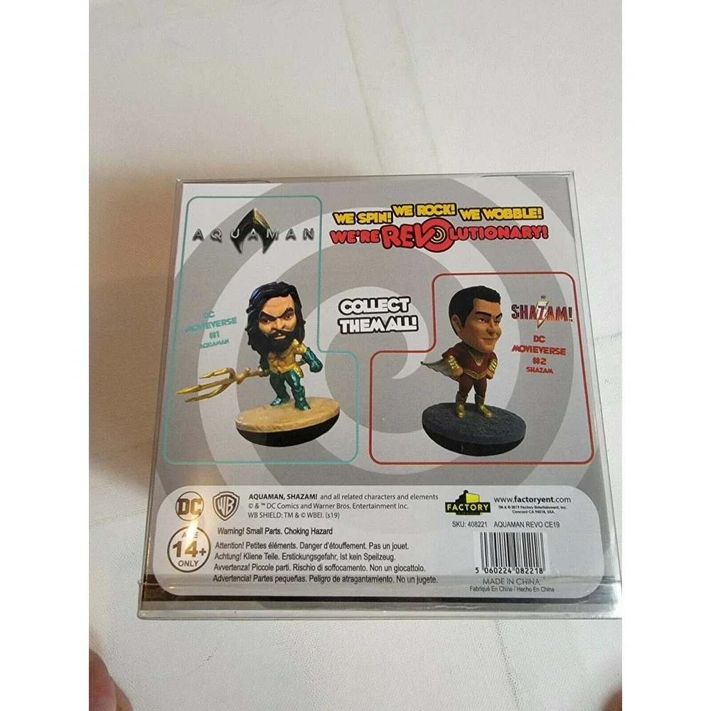 SDCC Exclusive Aquaman Vinyl‎ Figure Factory Entertainment Revos Jason Mamoa New